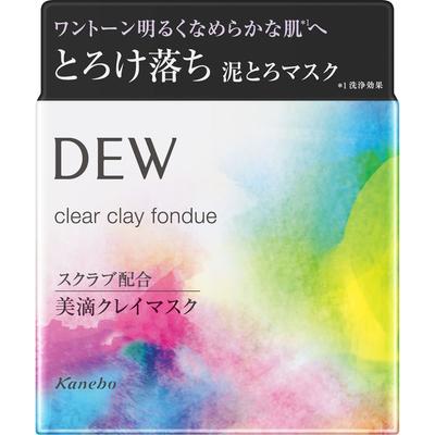 DEW Clear Clay Fondue 90g Čisticí prostředek na obličej (jiný) Použití>-Přibližně 2 šálky (asi 5 cm v průměru) na použití je standardní množství. Po kl