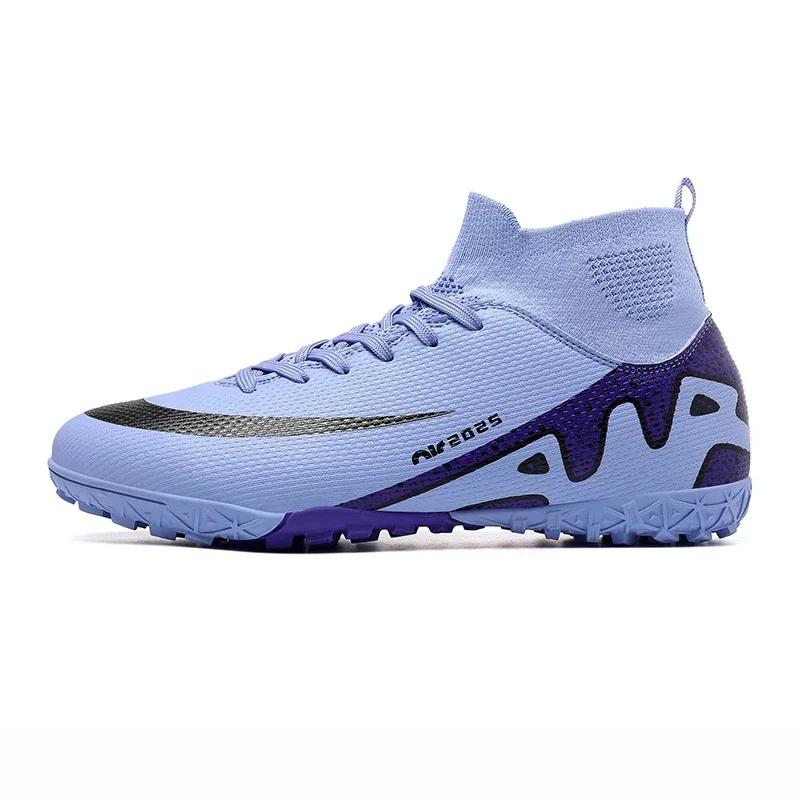 New Men FG/TF Soccer Shoes Cleats Studded Society Match Football Field Boots Original Comfortable Ultralight Kids Football Shoes