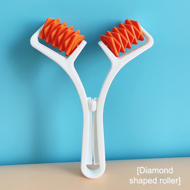 

Y Shape Facial Massager Roller Face-Lift Slimming Arm Leg Neck Relaxation Skincare Beauty Tool білий