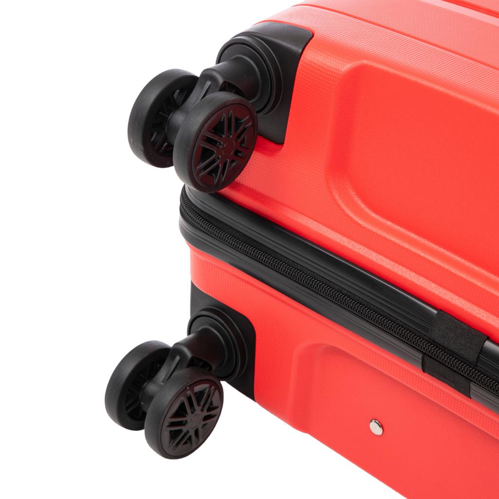 Komplet 3 Walizek Wings Hawfinch 3.0 Polipropylen Red