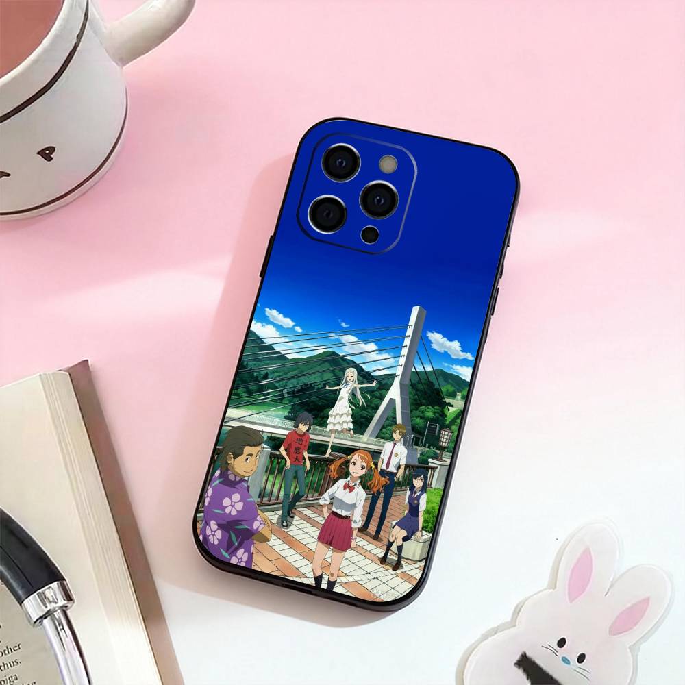 AnoHana M-Meiko Honma  Phone Case Silicone Soft For IPhone 17,16,15,14,13,12,11,XS,Plus Pro Max iPhone14ProMax