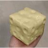 Jumbo Cheese Cube Stress Ball Shapeable Slow Rebound Squeeze Ball Stress Relief Fidget Toys Home Ornament Kids Birthday Gifts