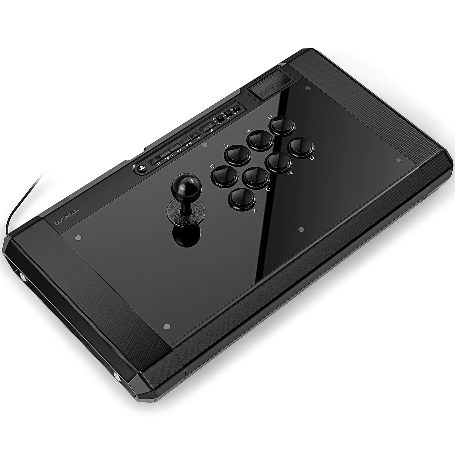 

Qanba Q7 Obsidian 2 Дротовий джойстик для PlayStation та PC 5/4 чорний