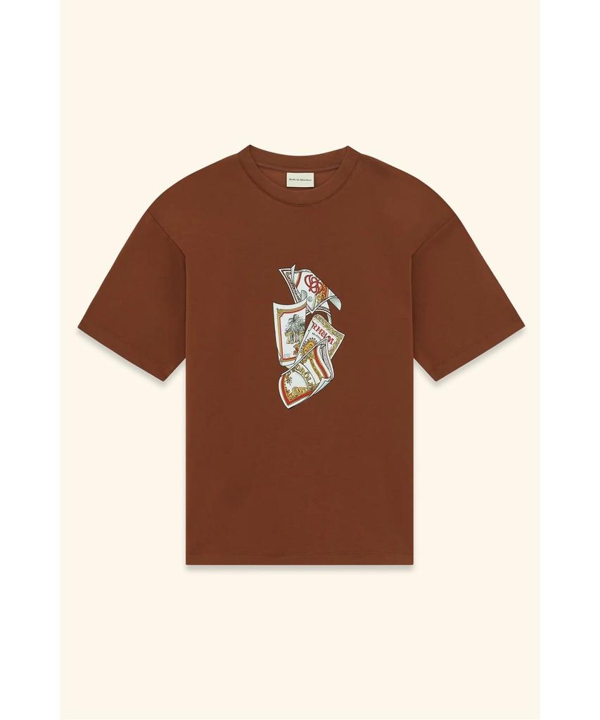 DROLE DE MONSIEUR Rum Label Graphic T-Shirt T-Shirt Rum Labels D0Tcm26213Brx