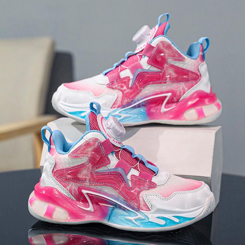 Anji Hydrogen Quick Co Branded Boys' Shoes Children's Lightweight Sports Running Basketball Boys