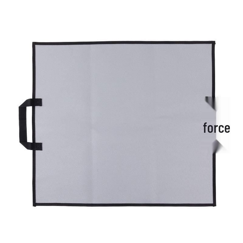Heat-Resistant Waterproof Camping Mat - Flame Retardant & Stain-Proof Silicone BBQ Mat
