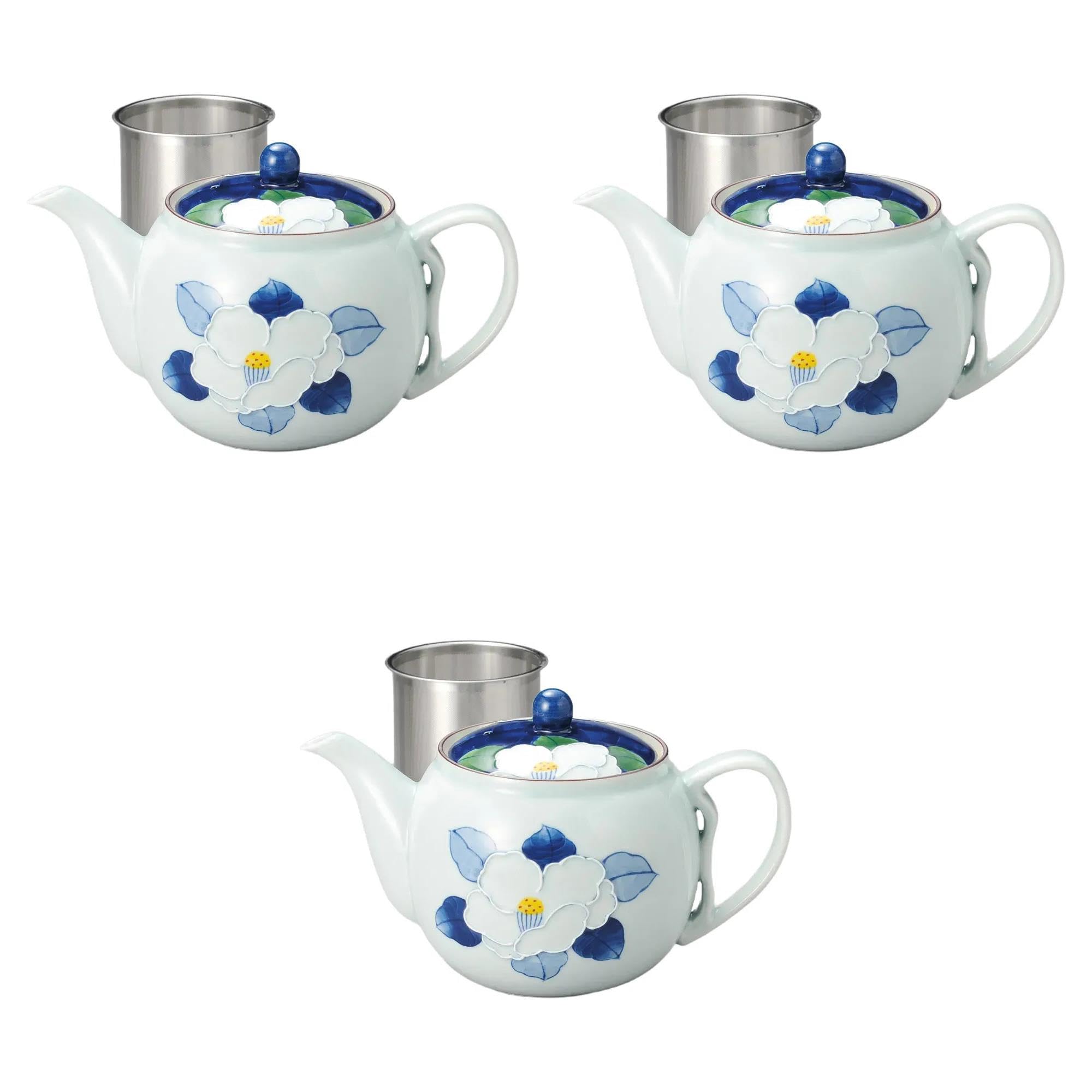 

Набор из 3 горшков Ichinen Sasanqua SS x 12 см Арита Яки Арита Сэтомонохонпо [12 (725 куб.см)] Горшки, Посуда,