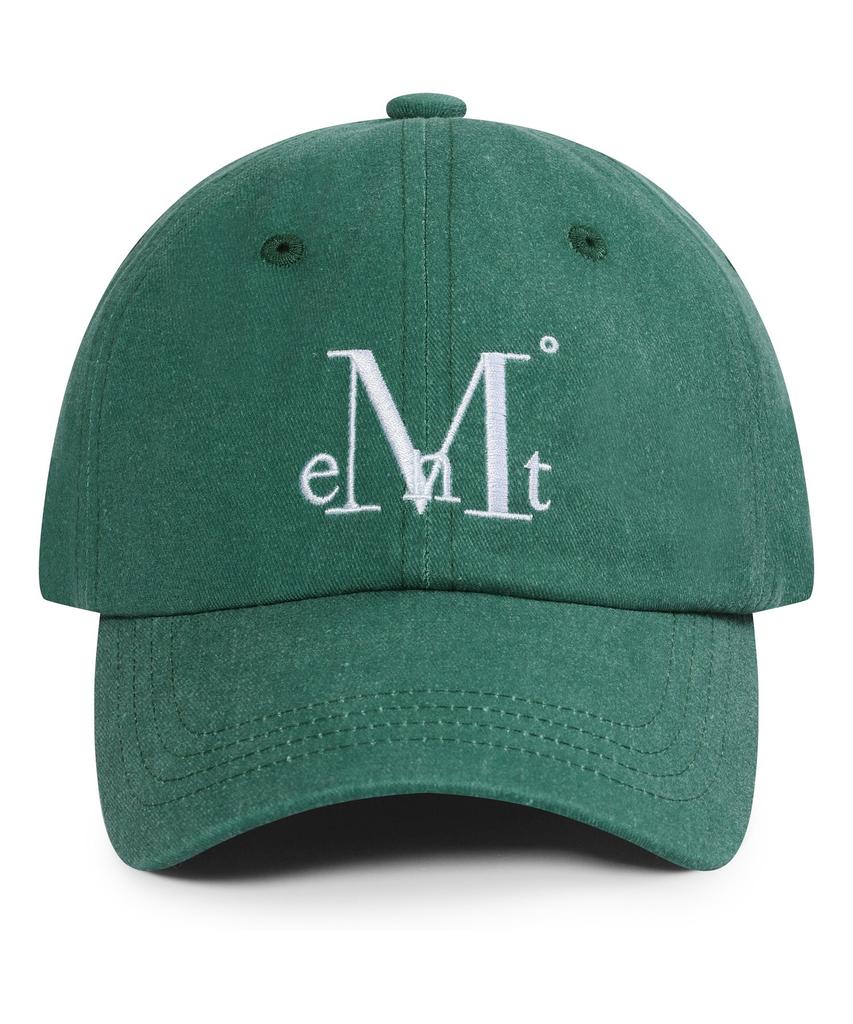 MUCENT Signature Ball Cap (Pigment-Dyed Olive Green)