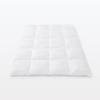 MUJI Down Single 190 x 210 84665806 Anti-mite Comforter, Layer, D, cm,
