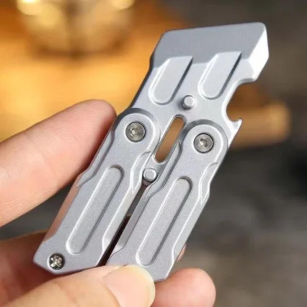 Metall Magnetisk Fidget Mynt EDC Vuxen Multifunktionell Kofot Slider Avstressande Leksak Ångest Stresslindring Gåva