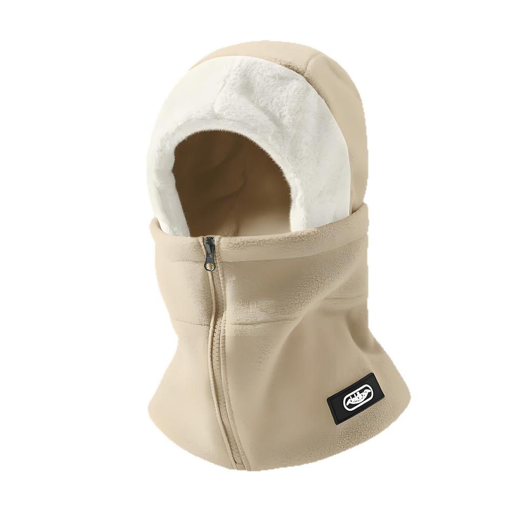 New windproof cycling scarf integrated hat for men and women, winter cycling warm artifact, cold-proof helmet, inner tank headgear