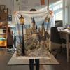 1 Stück Flanelldecke mit Cartoon-Druck, Hohe Qualität, Bequem für alle Jahreszeiten, Heimdekoration, Wärme und Komfort, Perfekt als Weihnachts- oder Geburtstagsgeschenk