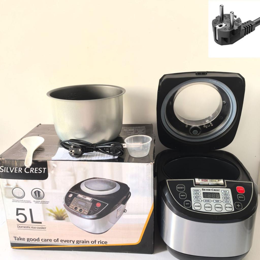 5-Liter Smart Rice Cooker Large-capacity Household Non-stick Cooker Rice Cooker Multi-function Timing Cooking Pot