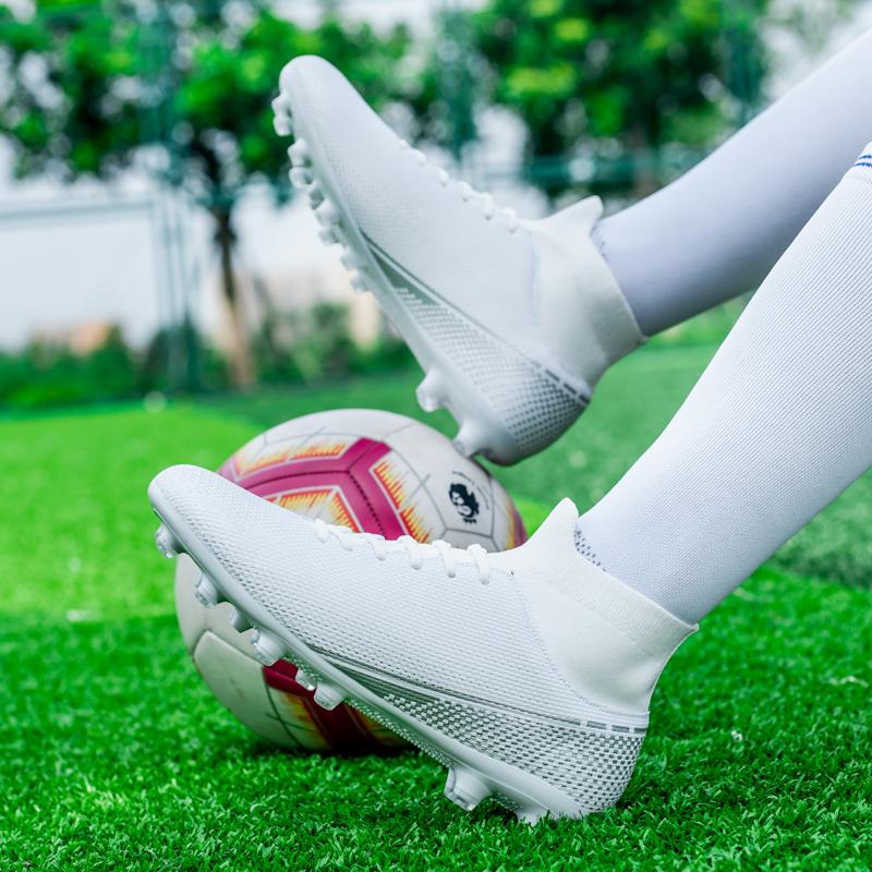 Football Shoes 33-45 Men's/women's Football Boots Socks Professional Training Football Boots Young Children Nail Football Shoes