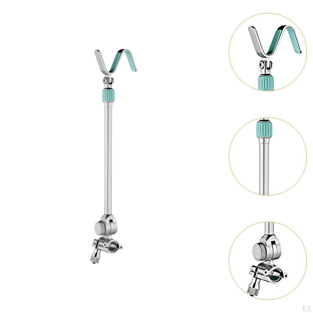 Fishing Rod Holder Tool Portable Stable Sturdy Non Slip Multipurpose Adjustable Pole Stand