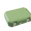 Fishing Tackle Box Hard Case Compartments Tool Organizer Compact Pins Storage Tray