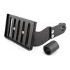 Motorcycle Black Side Mount License Plate Bracket Holder Kit For Harley Softail Fat Boy Breakout Dyna Street Bob 2018-2023