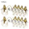 10 Sets Gondor Knight LOTR 9471 Fountain Guard & Castle Roman Solider Black Falcon With Horse Figure Building Block Kids TOYS