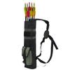 Archeries Arrows Quiver Organiser High Capacity Waterproof Oxfords Fabric With Adjustable Shoulder Strap For Travel