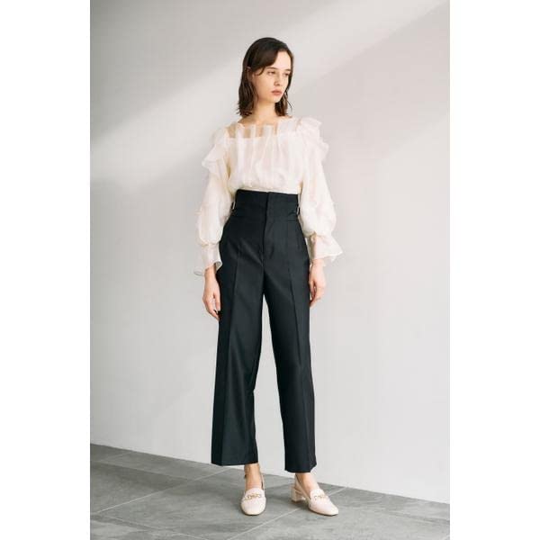 Jill by Jill Stuart Satin Straight Pants
