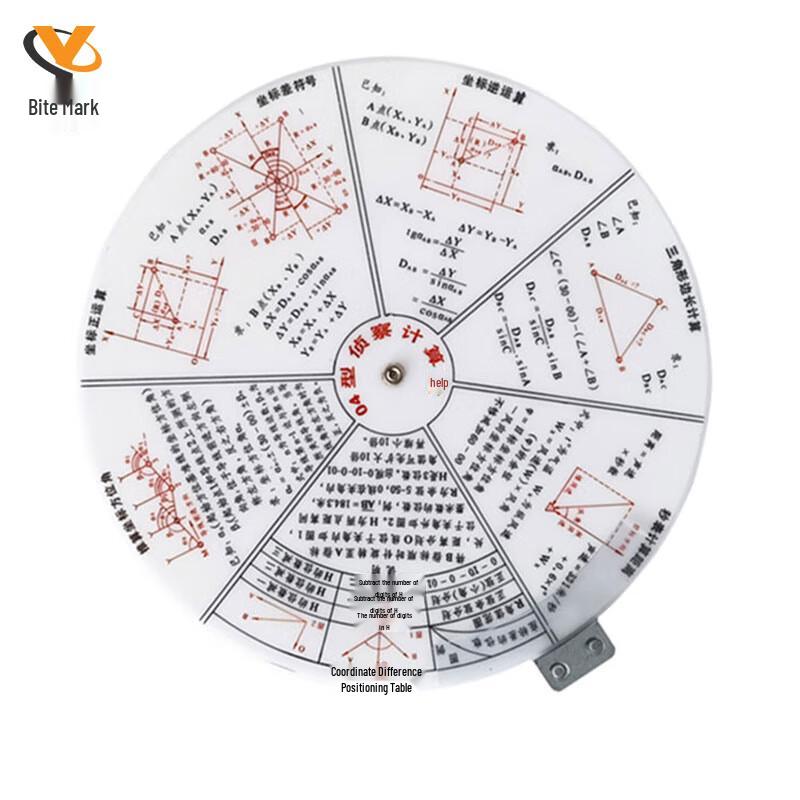 Artillery Reconnaissance Computing Plate