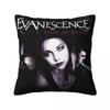 Evanescences Rock Band Square Pillowcase Cushion Cover Pillow Case Throw Pillow Cover for Home Sofa Living Room