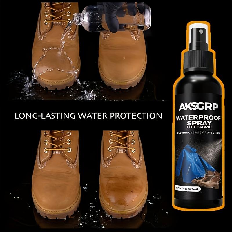 Nano vodoodpudivý sprej na bundy, boty a skladové textilie, nezbytnost pro kempování, všestranné použití, dlouhotrvající ochrana, 120 ml