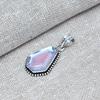 Mystic Topaz natural Gemstone Pendent Jewelry 925 Solid Sterling  Gift Silver For Her