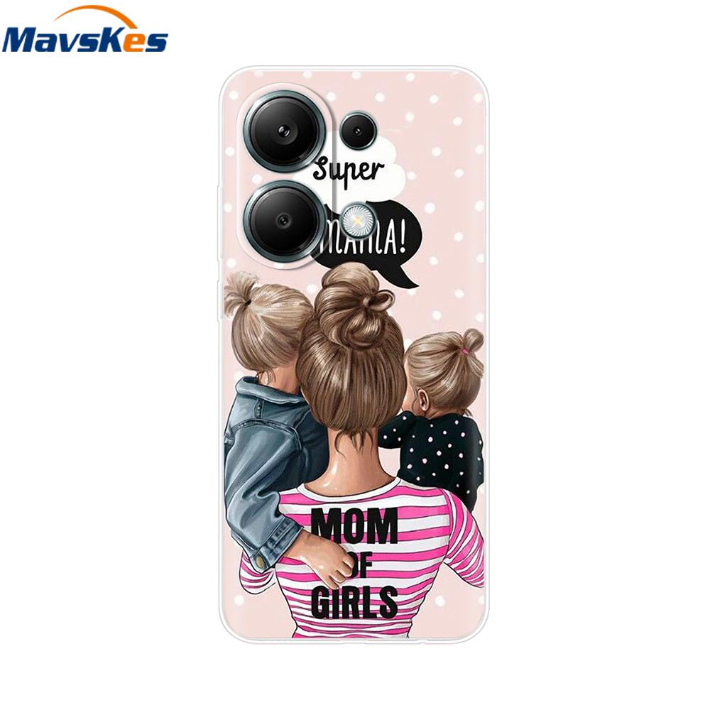 For Poco M6 Pro Case For Xiaomi Poco M6 Pro 4G Cover Fundas Coque Camera Protector Soft Silicone Phone Back Case For Poco M6 Pro