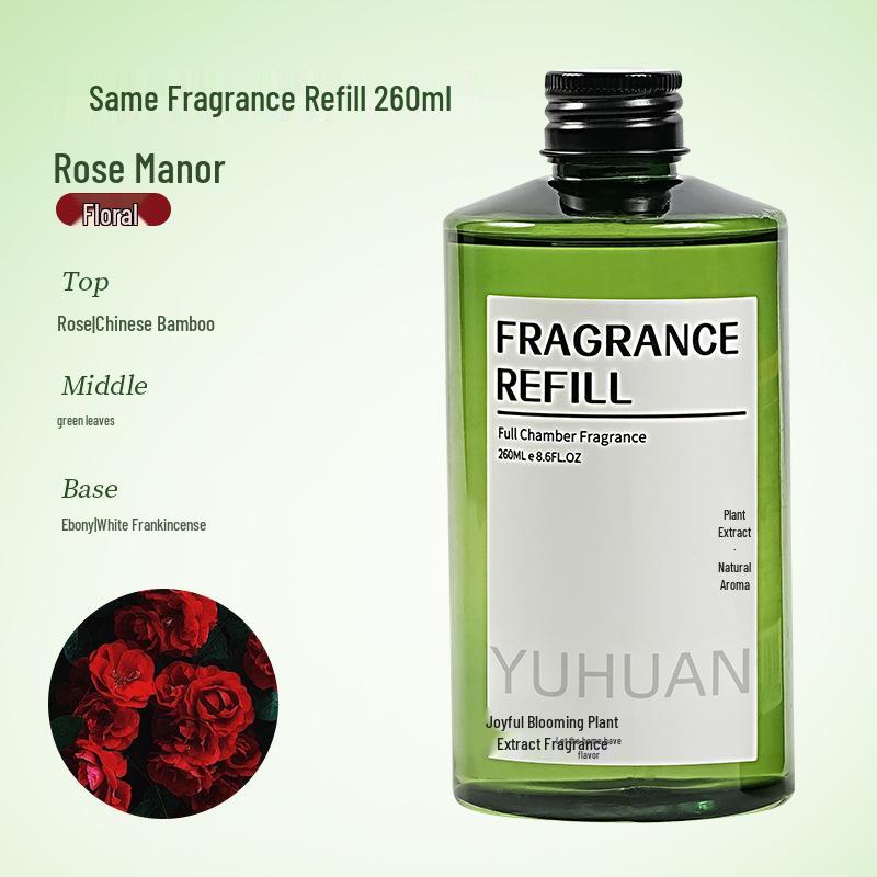 Floral Series Rattan Diffuser: Long-Lasting Flameless Essential Oil Air Freshener & Aromatherapy Gift Box