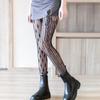 Skull Fishnet Stocking Women's Hollow Garter Bat Gothic Dark Mesh Leggings Lolita JK Tights Halloween Cosplay Pantyhose