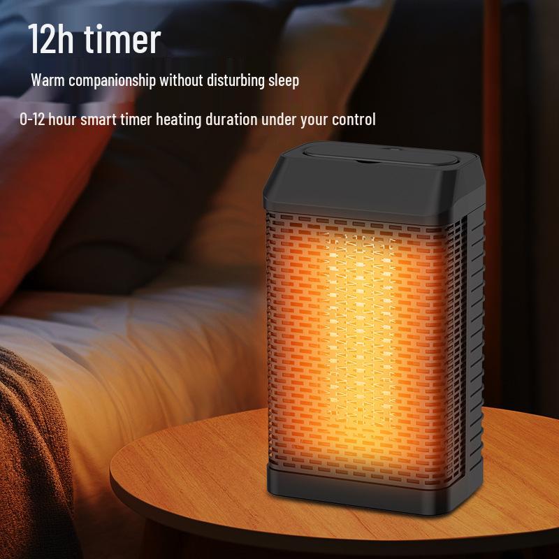 Compact PTC Desktop Heater: Quick-Heating, Intelligent Oscillation, New In Stock
