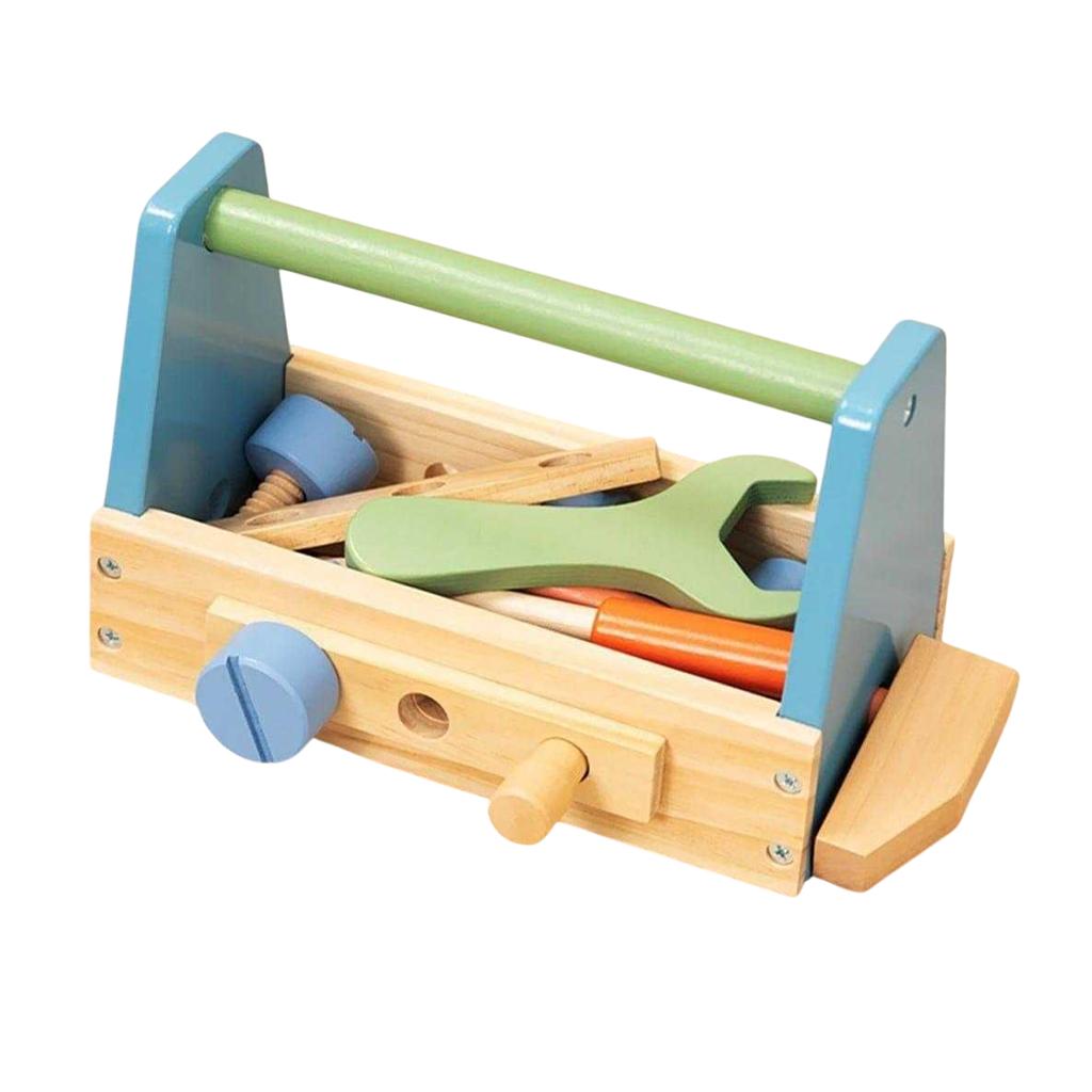 Tooky Toys Childrens/Kids Wooden Toy Tool Set