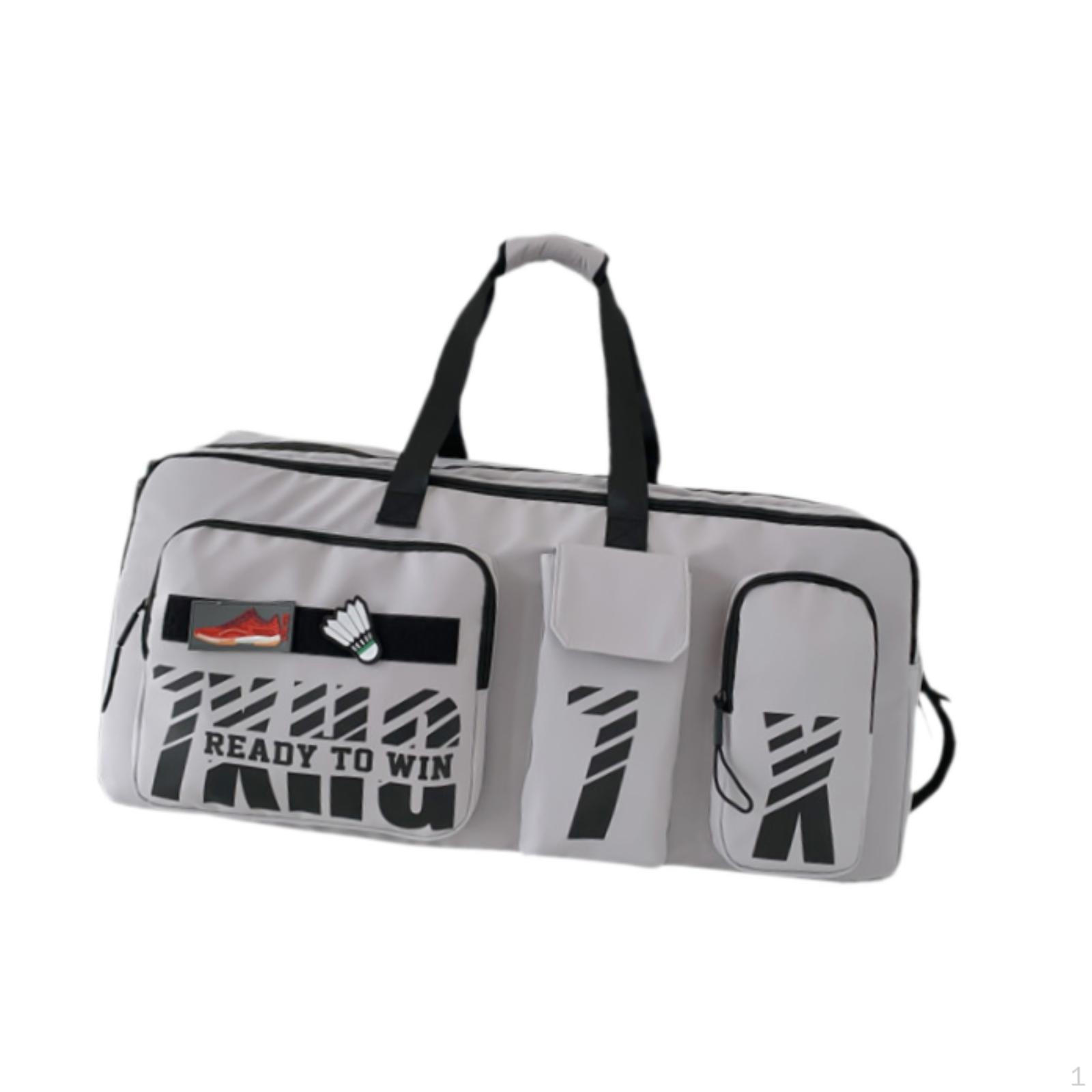 

Badminton Bag Duffle for Women Men Lightweight Practical Multifunctional Tennis Gym