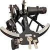 Tamaya Working Black Sextant Solid Brass Ship Celestial Navigation Nautical Sextant Maritime Astrolabe Marine Instrument for Gifting Item