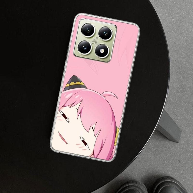 S-Spy Family Anya Phone Case Cover for Xiaomi Redmi Note 15 14 13 12 11 Pro Plus 14S 12S 11S 11T 11E 10S 10 Customized Fundas Re