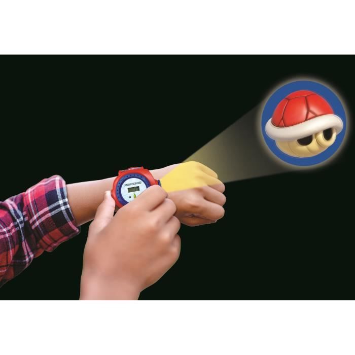 Mario Kart Projection Digital Watch - LEXIBOOK - 20 Images To Project