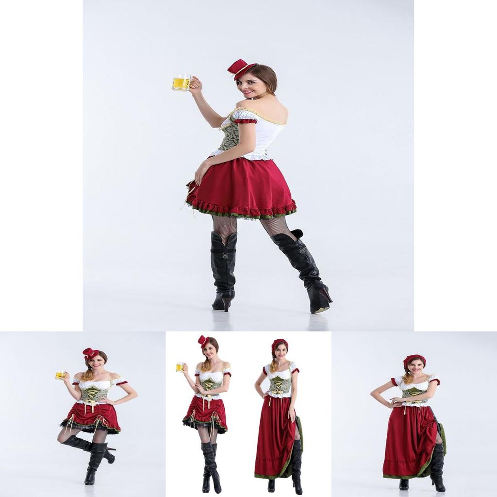 Exquisite Fashion Charmian Women's Beer Garden Girl Oktoberfest Costume For Adults