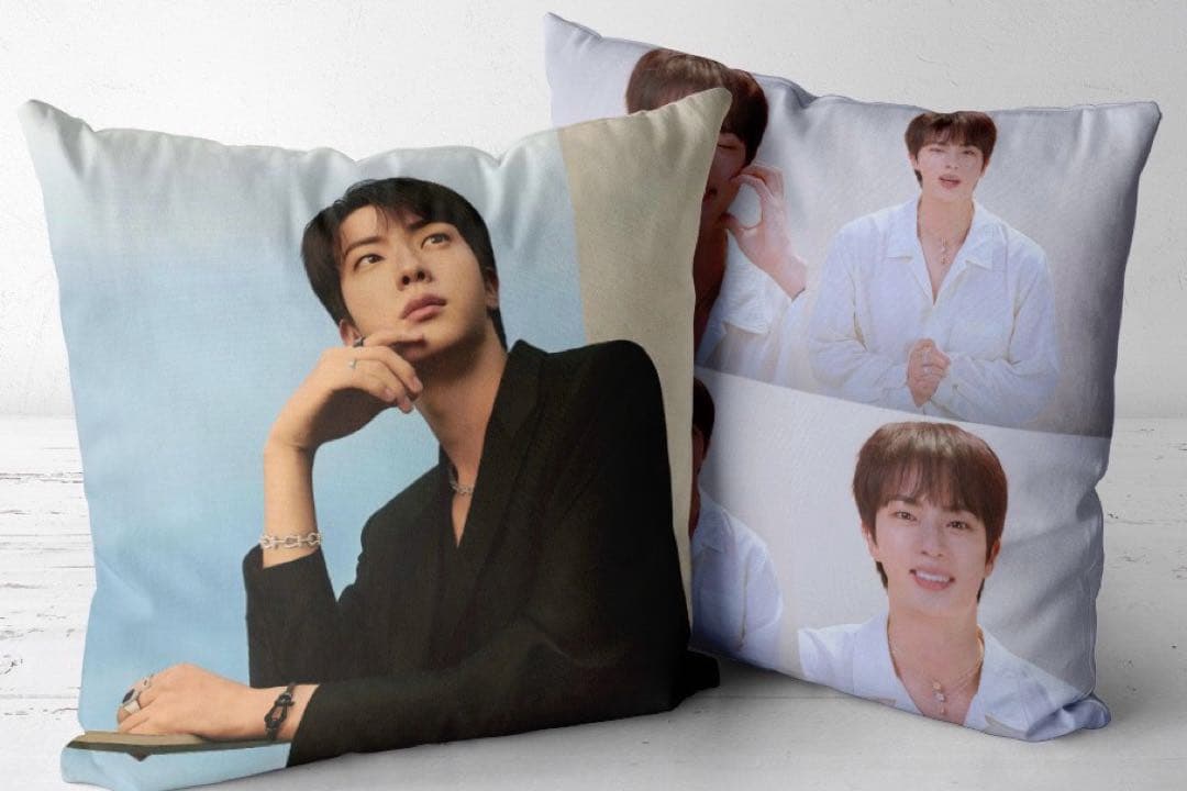 

[USED] BTS Cushion Cover Seokjin JIN