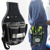 Nylon Electrician Tool Bag Multifunctional Waist Pocket Case Screwdriver Kit Holder with Pouch for Handyman Tool Belt