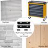 Grinder Holder Wall Mount Bracket For Angle Grinder 2 Pieces Electric Tools 2-Slot Rack With Cord Hooks For Home Renovation