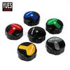Motorcycle Accessories CNC Rear Brake Fluid Cylinder Master Reservoir Cover Cap For KAWASAKI ER6N ER 6N ER 6F