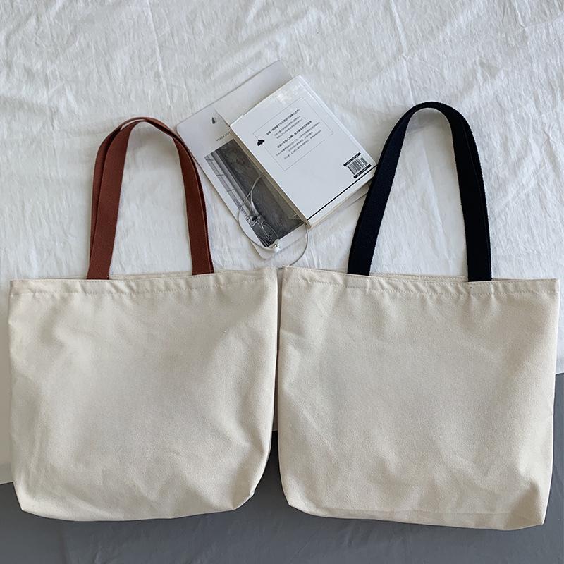 Retro Canvas-Tragetasche im japanischen Stil - Damen-Schultertasche mit großem Fassungsvermögen für Reisen, Yoga und Studenten