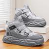 2026 Men's Fashion Outdoor Vacation Casual Shoes Warm Snow Boots Plush Warm Comfortable Anti Slip Thick Sole Cotton Shoes