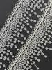 Off-White 10cm Water-Soluble Embroidery Lace Trim for Clothing & Decor