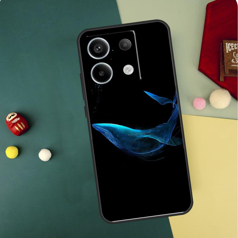 Dream Whale Cartoon Case For Xiaomi Redmi Note 13 Pro 14 12 11 10 15 Pro Plus Redmi 15 14C 13C 10C 12C 15C Funda