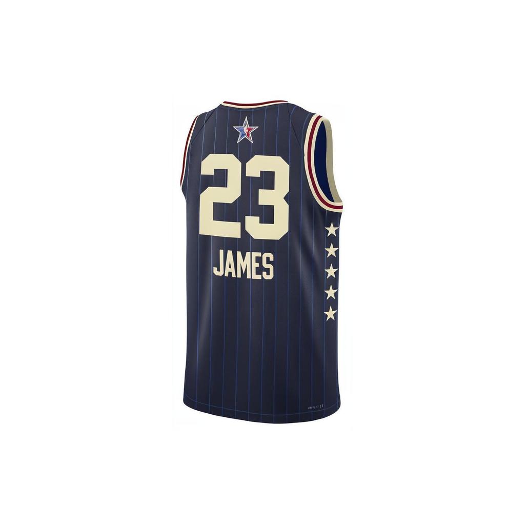 Jordan NBA Dri-Fit All-Star James Dres Modrý Pánský Streetwear FQ7739-422