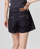 MILLIONCOR Non-Fade Studded Denim Shorts (Dark Blue)