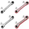 Ratchet Wrench 3/16\\\" 5/16\\\" Carbon Steel Double Headed Maintenance Wrench Ratchet Wrench Refrigeration Equipment New
