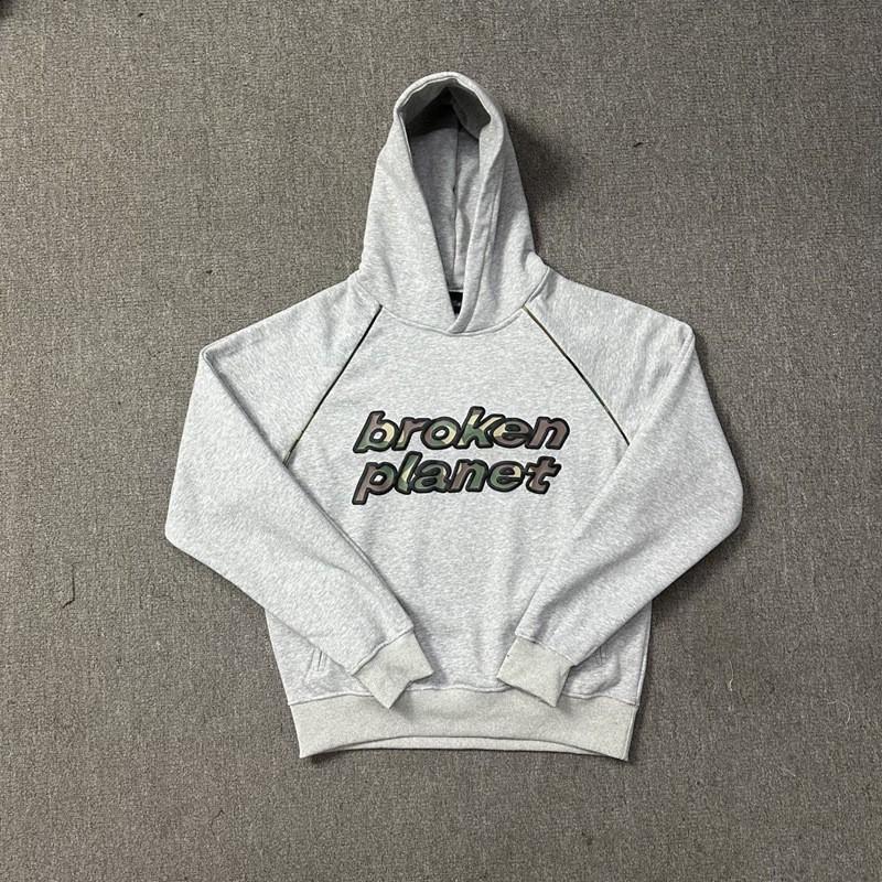 Mens Casual Hoodie Pants Set With Foamed Camo Letter Print Streetwear Outfit